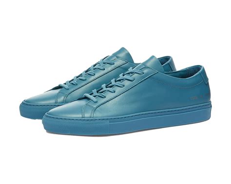 mens blue designer sneakers